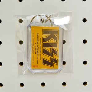 《B-2 ロックなアクリルキーホルダー》タグキー キーリング ロック ライブチケット KISS