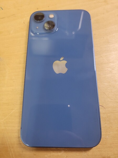 iPhone13 256GB 画面割れあり ブルー