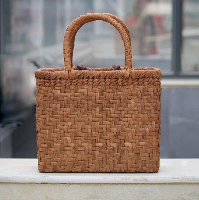 山葡萄かごバッグ 新品 桜皮籠バッグ 手提げ 籠 保存袋付き