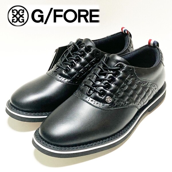《G/FORE ジーフォア》箱付新品 定価41,800円 QULITED SADDLE ガリバンター ゴルフシューズ スパイクレス US9.5(26.5cm)S0746