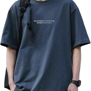 tシャツ メンズ 半袖 夏 綿 ゆったり カジュアル シンプル M