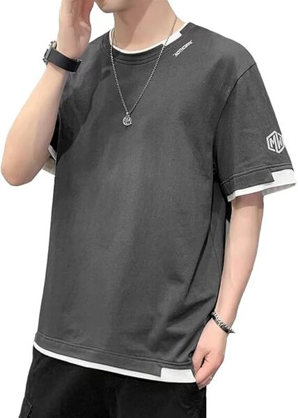 メンズ Tシャツ 半袖 2XL
