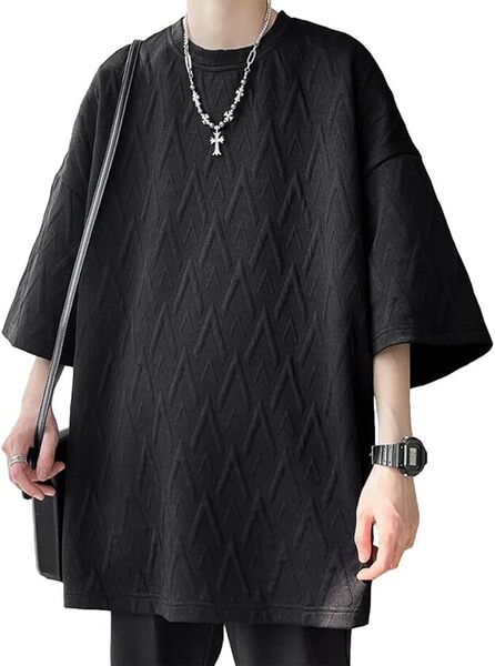 tシャツ メンズ 夏服 半袖 無地 2XL