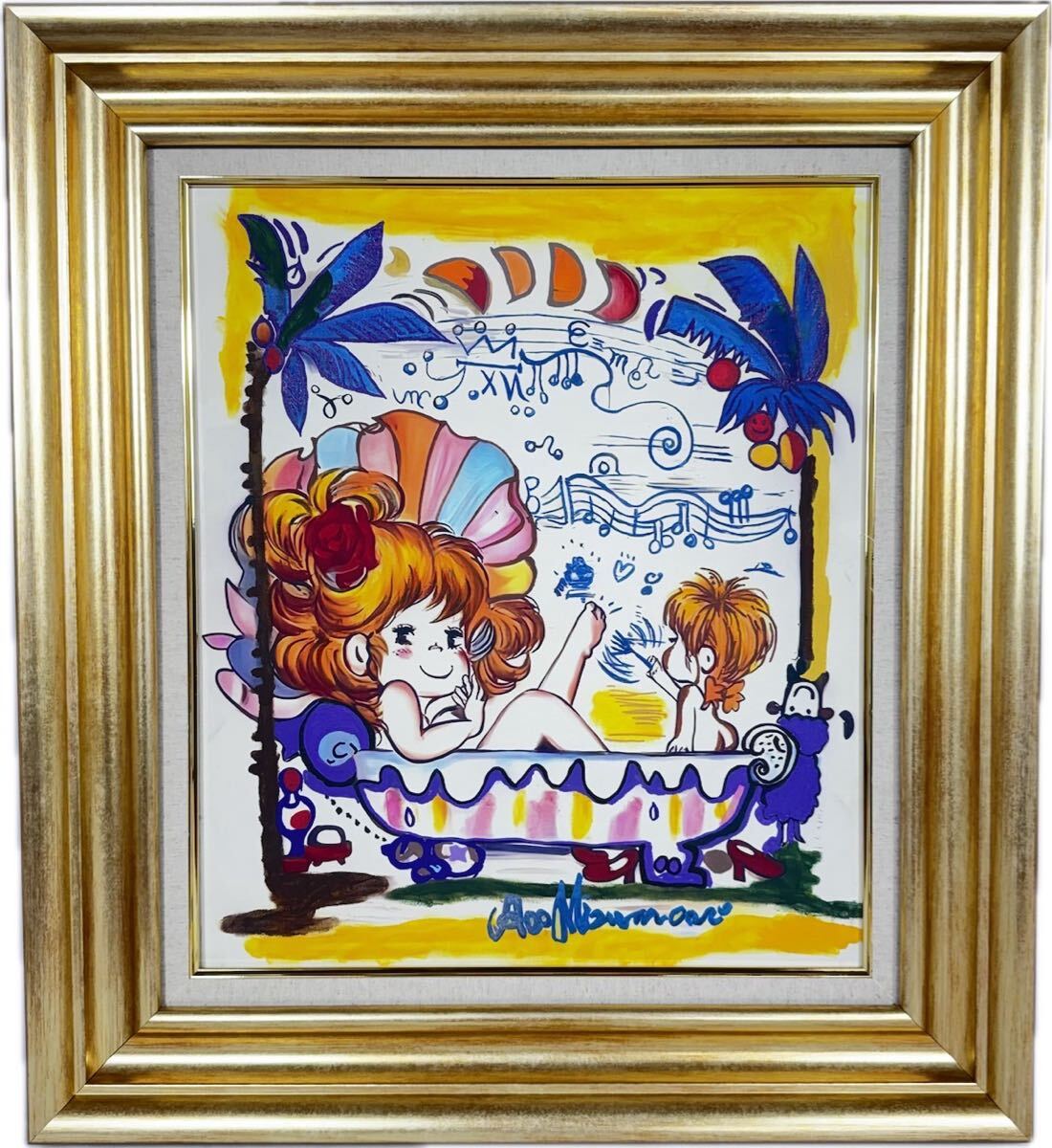 油彩画】【作者不詳】