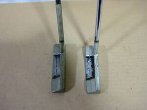 即決 中古 銅ヘッドパター GORILLA 500、FB PUTTER 500B(カーボンシャフト・皮巻グリップ) 2本セット ヤマト120サイズ
