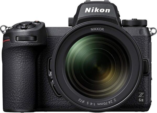 【新品】 Nikon ミラーレス一眼カメラ Z6II レンズキット NIKKOR Z 24-70mm f/4 付属 Z6IILK24-70 black