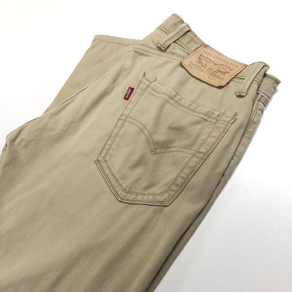 Levi's511 W30L32 チノパン カラーパンツ ベージュ メンズM
