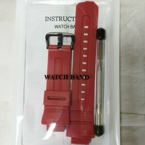 即決★新品★送料無料★G-SHOCK対応★AW-591★AW-590★AWG-M100★系など★赤色