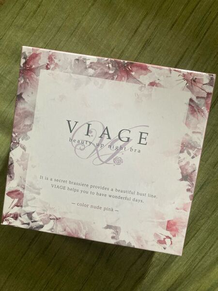 ナイトブラ VIAGE ヌードピンク L 新品