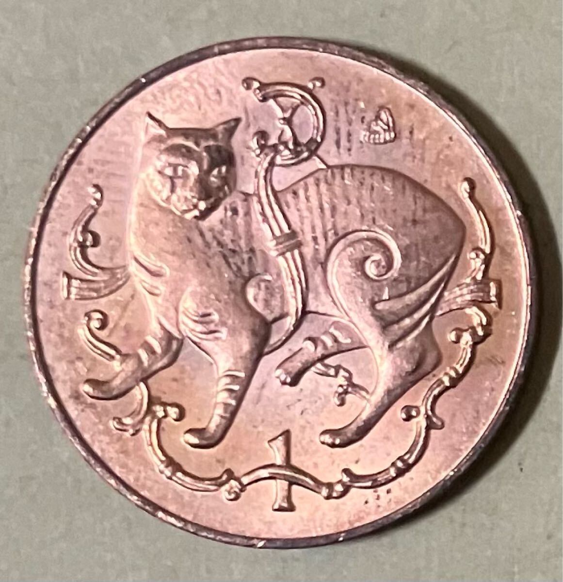 最高鑑定 1854年 イギリス ハーフペニー 銅貨 PCGS MS66BN