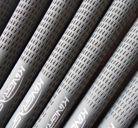 ■超特価!送料無料!■ 6本組 競技志向 抜群のグリップ力 高品質 KINGRASP Golf Grip 標準モデル 60R バックラインなし グレー