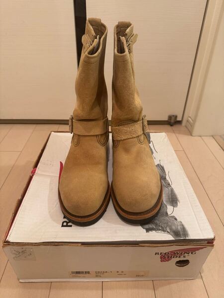 redwing 8268 エンジニアブーツ 8D レッドウィング スエード
