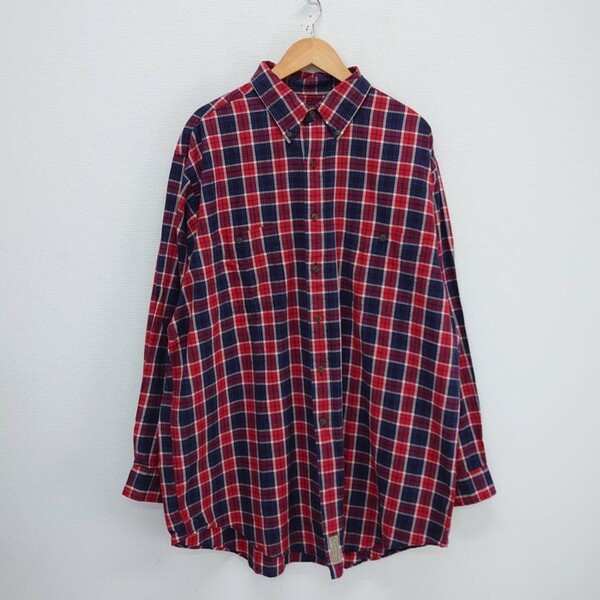 Abercrombie & Fitch アバクロンビーアンドフィッチ 長袖 ボタンダウンシャツ BD チェック コットン L 10110540