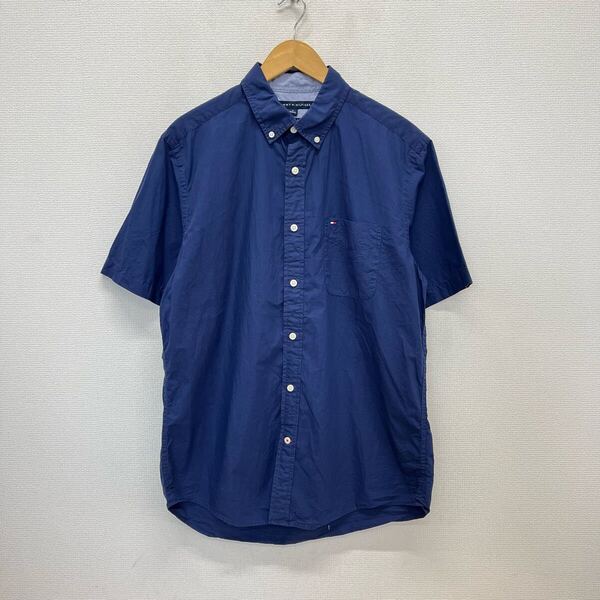 TOMMY HILFIGER トミーヒルフィガー 半袖 ボタンダウンシャツ BD M 10126187
