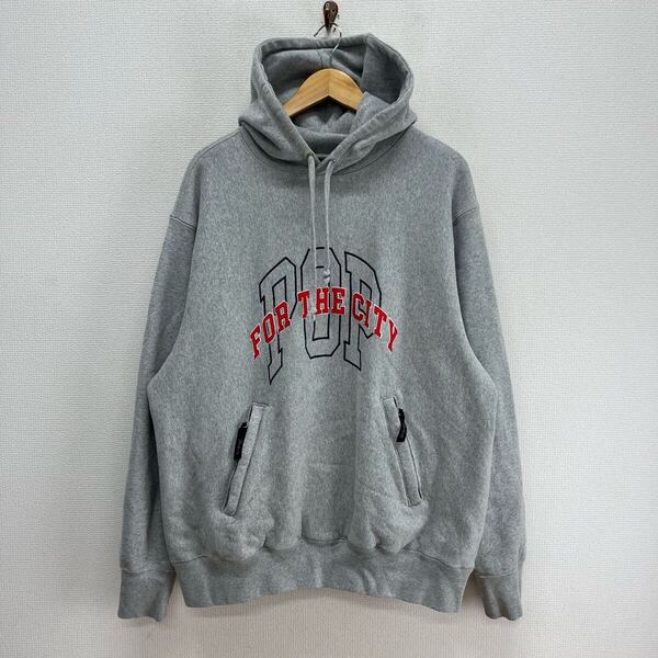 FTC x POP TRADING COMPANY エフティーシー COLLEGE PULLOVER HOODY プルオーバーパーカー スウェット フーディー ロゴ L 10127284