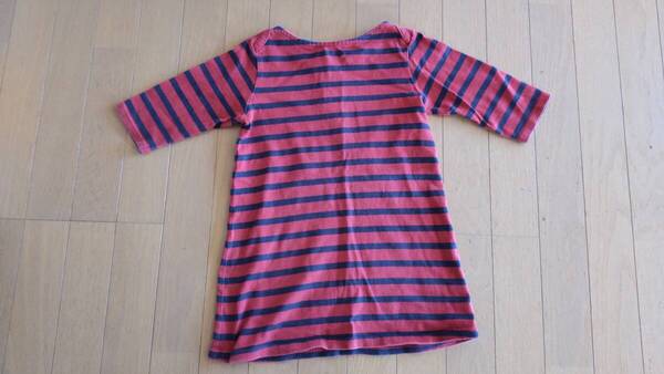 美品GLOBAL WORKグローバルワーク Aライン半袖TシャツカットソーL(110~120)