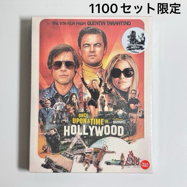 映画 ワンスアポンアタイムインハリウッド スチールブック 海外限定 4K UHD Blu-ray タランティーノ ディカプリオ ブラッドピット