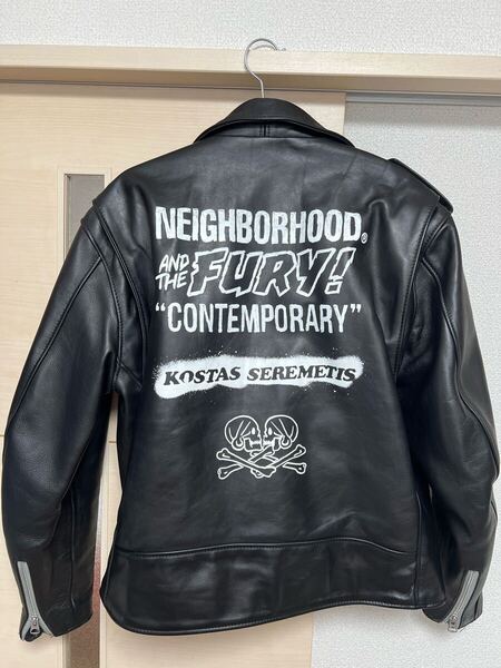 ショット ネイバーフッド コラボ ライダース 38 Schott neighborhood KOSTAS SEREMETIS/ONESTAR RIDERS JACKET