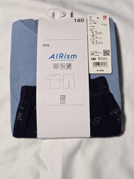 UNIQLO ユニクロ エアリズムコットンブレンドセット 半袖 子供用140
