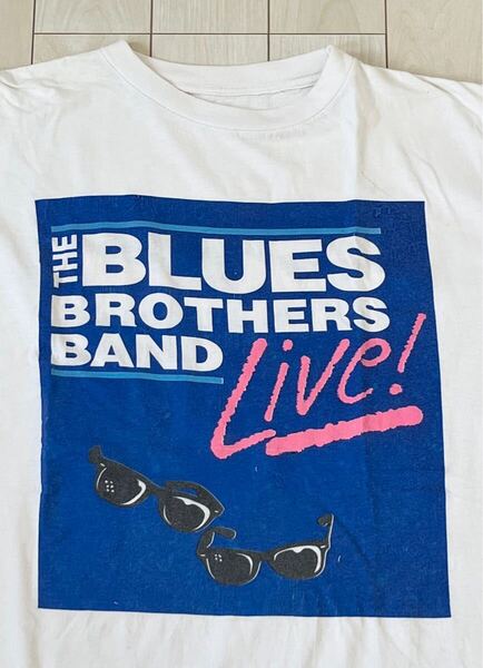 レア 80s ブルースブラザーズ ツアーtシャツ ムービーtシャツ ロックtシャツ ビンテージ ビックサイズ vintage