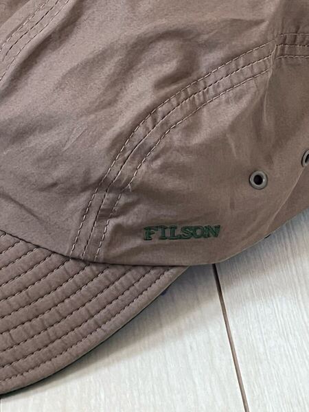 超レア 70s USA フィルソン FILSON ロングビル キャップ ビンテージ llbean アウトドア ノースフェイス グレゴリー