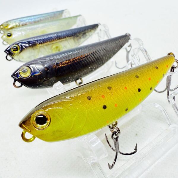 送料無料・美品『ラッキークラフト サミー 65 5個セット』LUCKY CRAFT SAMMY ペンシルベイト トップウォーター ④2