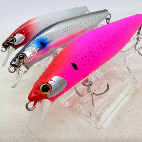 送料無料・美品『シマノ エクスセンス サイレントアサシン 99F 99SP AR-C ジェットブースト 3個セット』SHIMANO Silent Assassin ミノー
