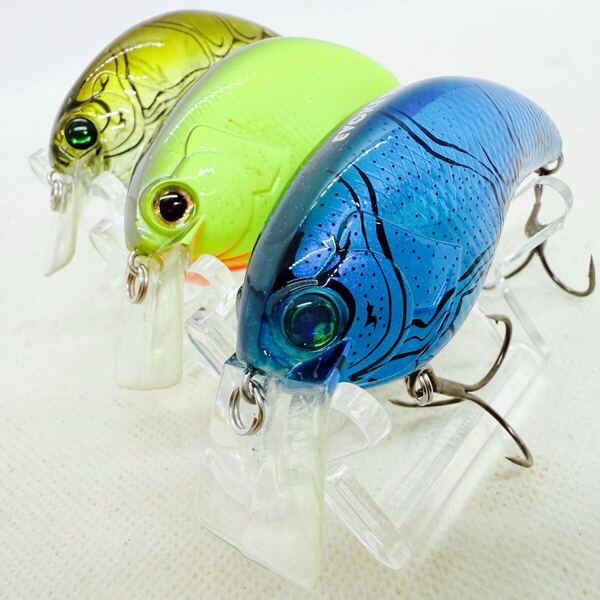 送料無料・美品『デプス イヴォーク 2.0 3個セット』deps EVOKE イボーク クランク クランクベイト