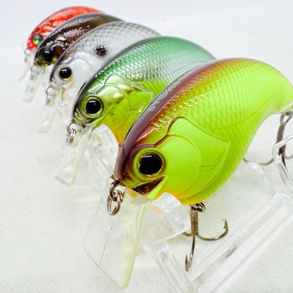 送料無料・美品『デプス イヴォーク 1.2 5個セット』deps EVOKE イボーク クランク クランクベイト