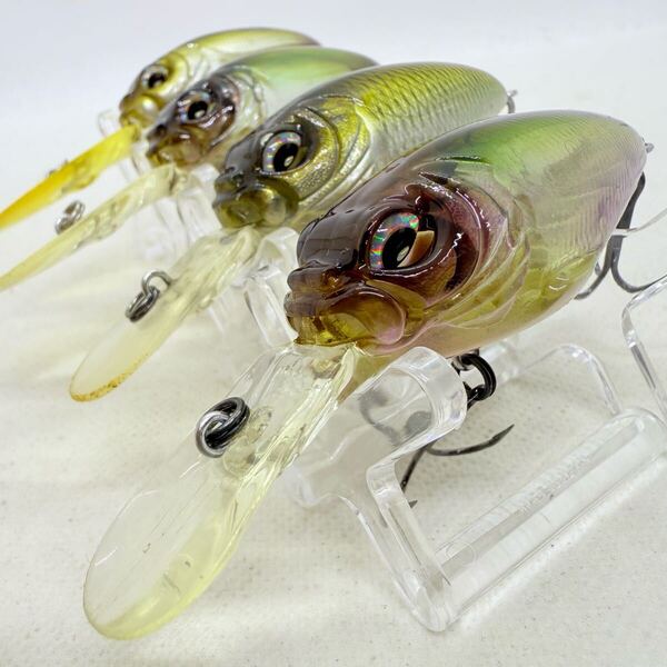 送料無料『メガバス MR-X MD-X サイクロン 4個セット』MEGABASS CYCLONE CRANK クランクベイト クランク