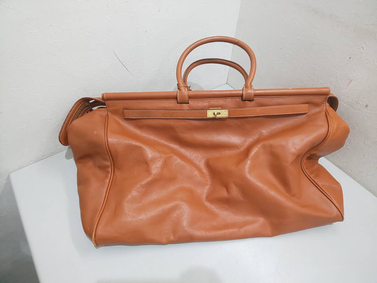 【美品】LUNABORSA ルナボルサ バック ボストン キャメル 茶色 革 Yahoo!オークション -「ルナボルサ」(ボストンバッグ) (メンズ