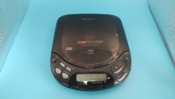 K3847 SONY D-828K COMPACT DISC PLAYER /ポータブルCDプレーヤー/ ソニー/ディスクマン 簡易確認&簡易清掃OK 現状品 送料無料