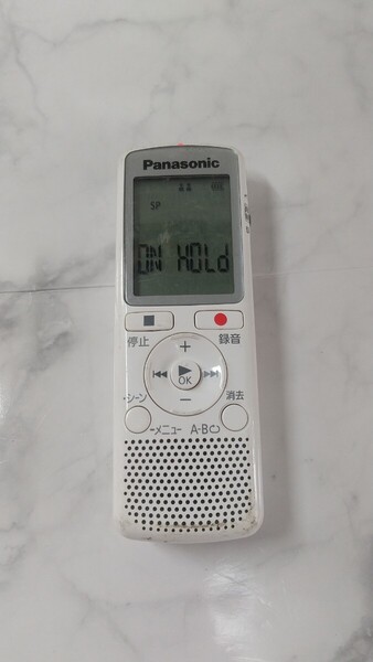 K3977 Panasonic RR-QR220 IC RECORDER ボイスレコーダー ラジオレコーダー /パナソニック / 動作OK 現状品 送料無料