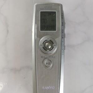 K4091 SANYO ICR-B45 IC RECORDER ボイスレコーダー ラジオレコーダー /サンヨー / 動作OK 現状品 送料無料