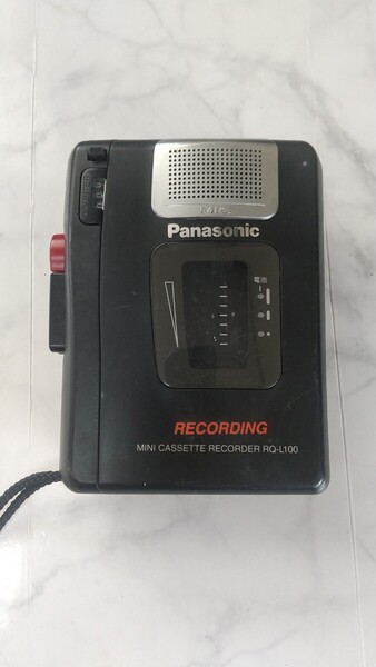 K4177 Panasonic RQ-L100 カセットプレーヤー /パナソニック/通電不可 現状品 送料無料 JUNK