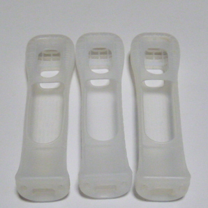 M02【送料無料 即日発送 動作確認済】Wii ジャケット モーションプラス対応 3個セット 任天堂 リモコンカバー