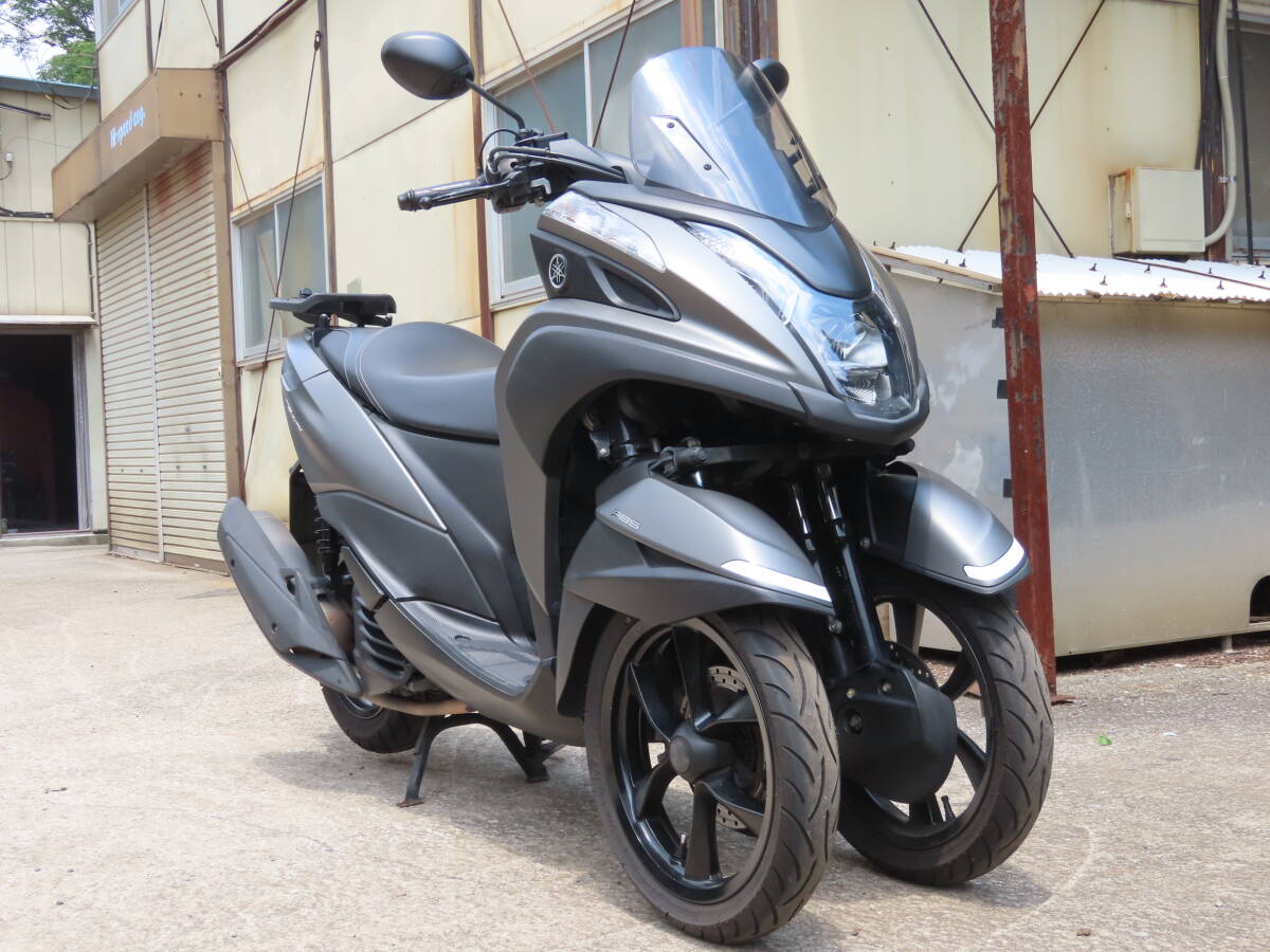 トリシティ125㏄ 普通免許仕様 SEC1J ブルーコアABS付 名義変更乗車 Yahoo!オークション -「トリシティ ブルーコア」の落札相場