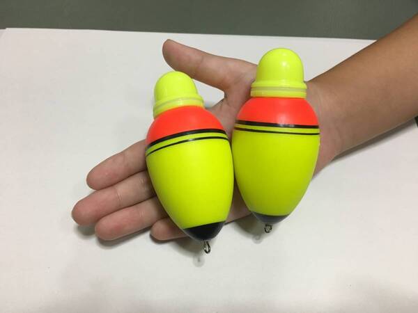 送料無料 LED 電気うき 3こset 電池付き タチウオ メバル シーバス イカ 青物 サビキ チヌ アジ