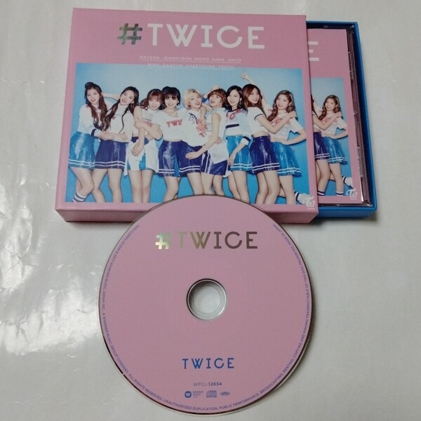 送料込み TWICE CD フォトブック JAPAN DEBUT BEST ALBUM ☆#TWICE☆ 10曲 初回限定盤A 日本デビュー ベストアルバム K-POP