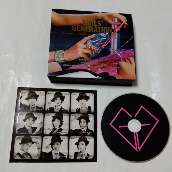 送料込み 少女時代 GIRLS' GENERATION CD ステッカー 4TH MINI ALBUM ☆Mr. Mr.☆ 6曲 ミニアルバム 韓国盤 現状品 K-POP