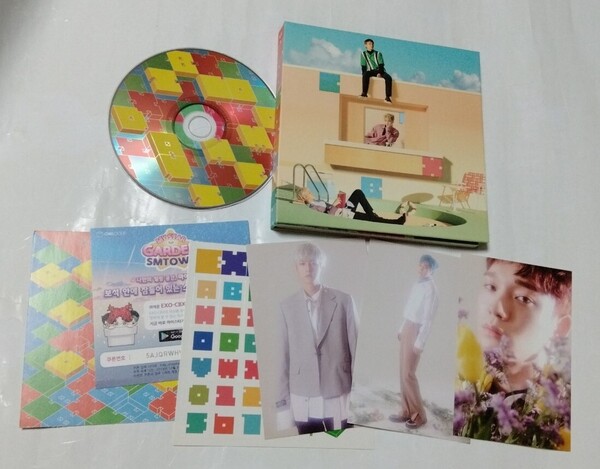 送料込み EXO-CBX チェンべクシ CD THE 2ND MINI ALBUM ☆BLOOMING DAYS☆ 7曲 韓国盤 ベクヒョン シウミン ベッキョン チェン