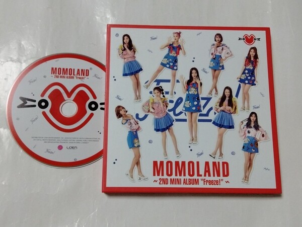 送料込み MOMOLAND モモランド CD 2ND MINI ALBUM ☆Freeze!☆ 韓国盤 K-POP