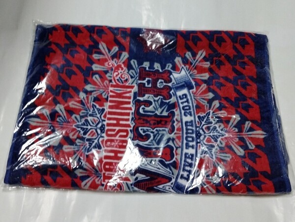 送料込み 東方神起 タオル スポーツタオル LIVE TOUR 2015 WITH ユノ チャンミン