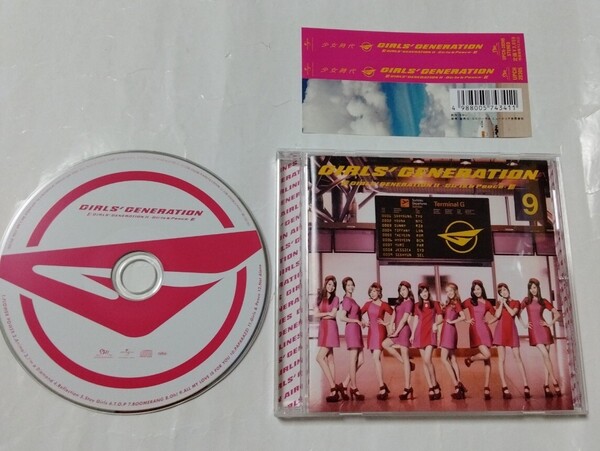 送料込み 少女時代 CD 日本セカンドアルバム ☆Girls & Peace☆ 12曲 通常盤 帯付き Japan 2nd Album GIRLS' GENERATION K-POP