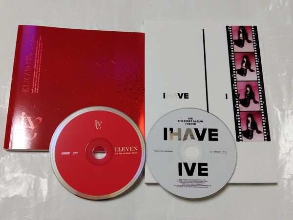 送料込み IVE アイブ CD 2個セット 1stシングル ☆ELEVEN☆ & 1stアルバム ☆I'VE IVE☆ 韓国盤 リズ LIZ K-POP