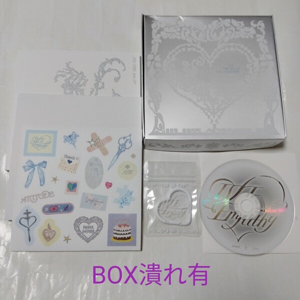 送料込み IVE アイブ CD 3rd EP ☆IVE EMPATHY☆ 6曲 韓国盤 現状品 BOX潰れ K-POP