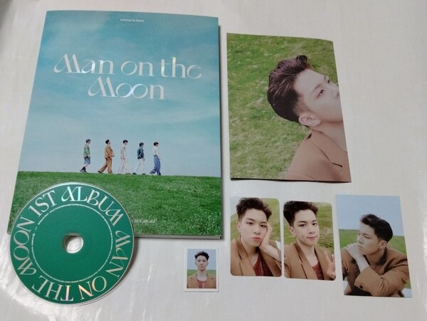 送料込み N.Flying エヌフライング CD 1集 1st Album ☆Man on the Moon☆ 10曲 韓国盤 現状品 中古CD K-POP