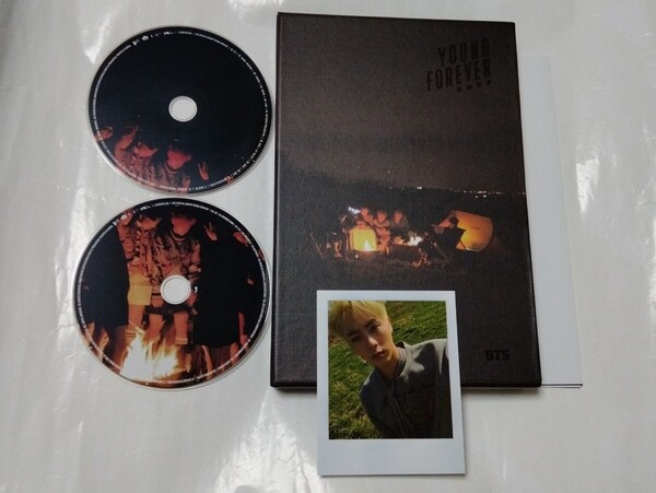 送料込み BTS CD ポラロイド ジン 花様年華 最終章 スペシャルアルバム ☆YOUNG FOREVER☆ 12曲+11曲 韓国盤 バンタン K-POP