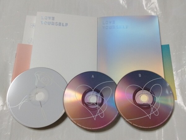 送料込み BTS CD LOVE YOURSELF 2個セット 承 Her L盤 11曲 & 結 Answer F盤 25曲 韓国盤 防弾少年団 バンタン K-POP