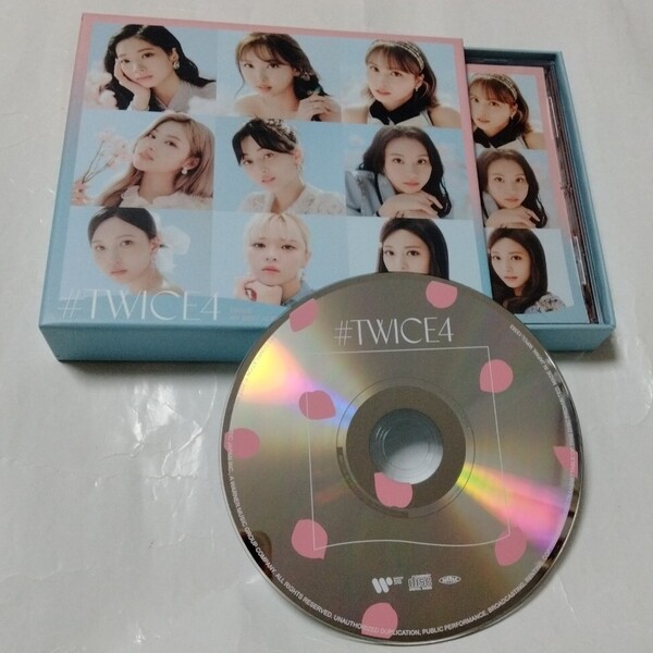 送料込み TWICE トゥワイス CD フォトブック 4th BEST ALBUM ☆#TWICE4☆ 8曲 初回限定盤A K-POP
